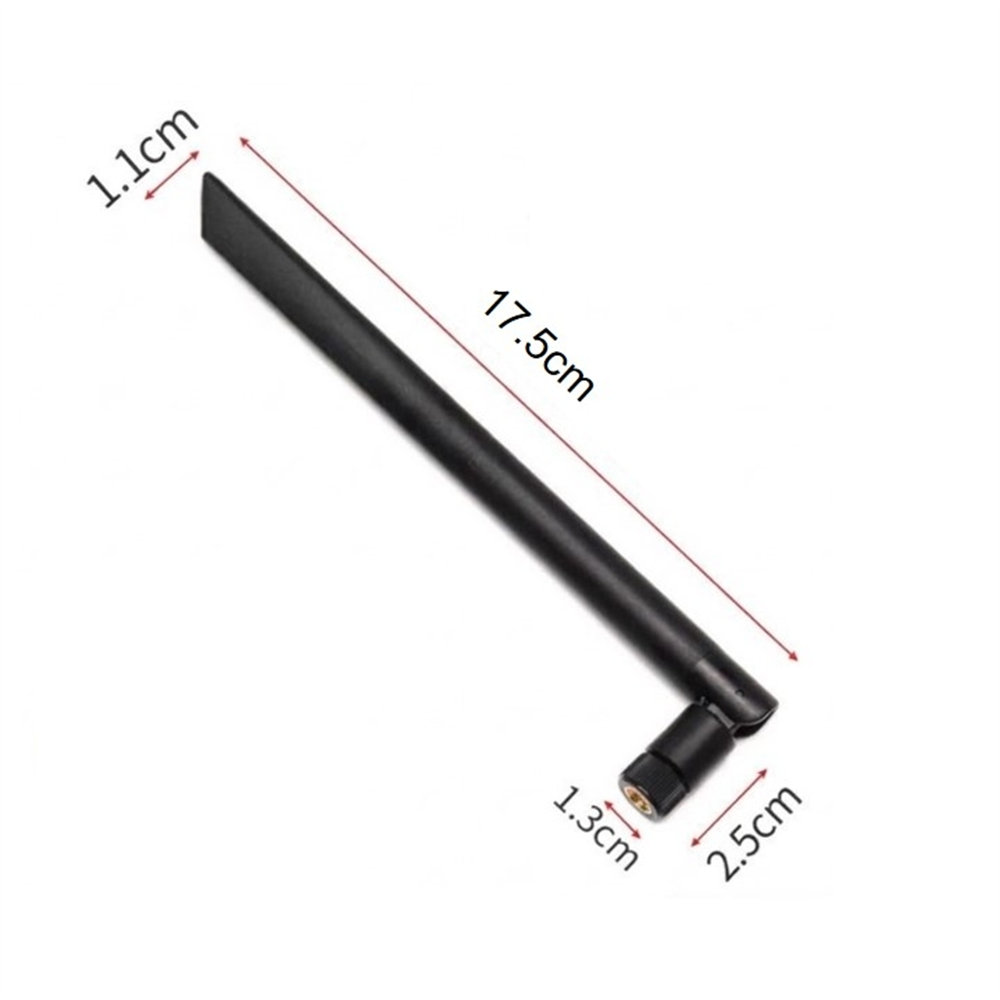 Metabee 2.4/5.8GHz 6dBi Dual-Band Faltbare Syubby Mini Gummi Entenantenne, RP-SMA Stecker