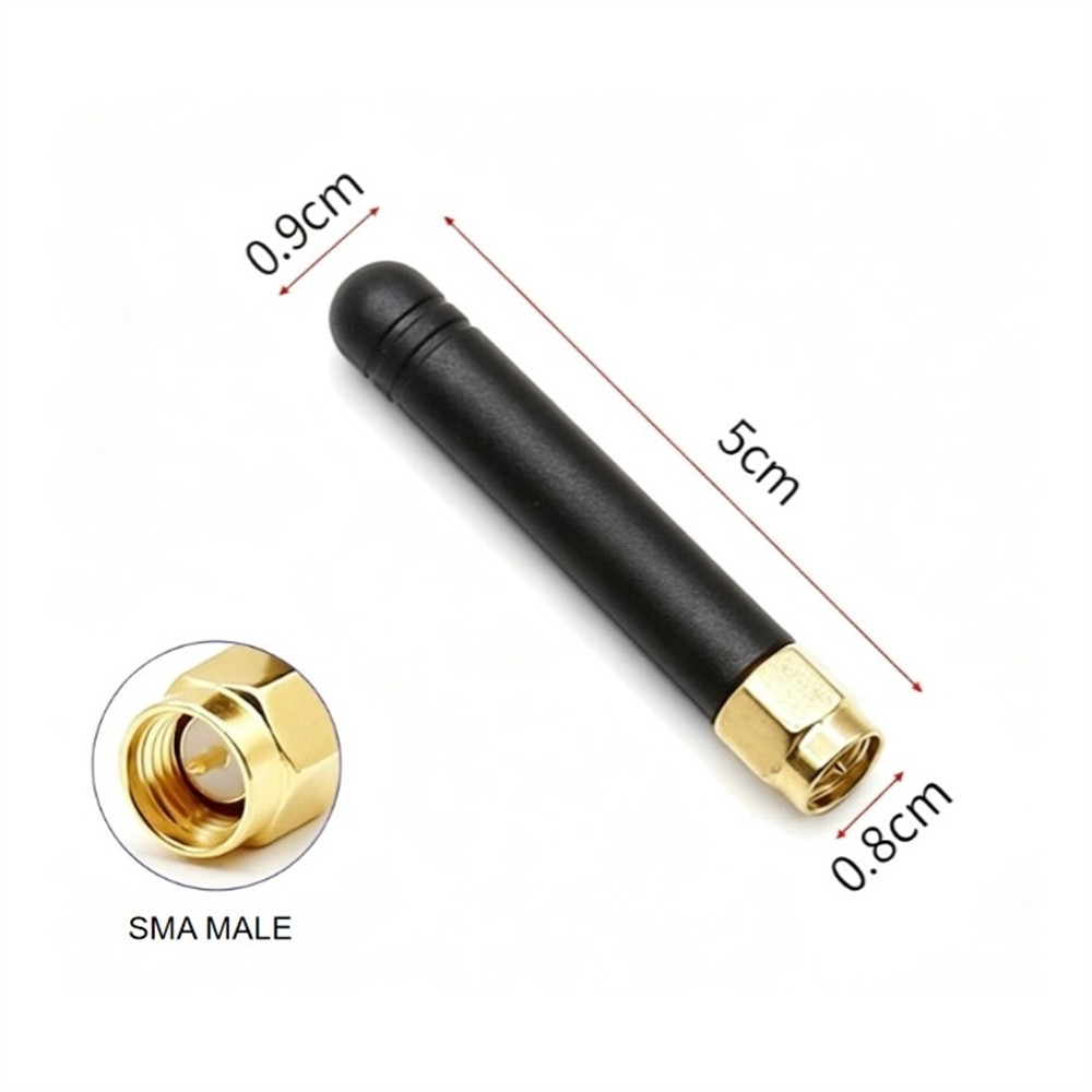 Metabee 4G LTE 3dBi Kurze Gummi-Enten-Antenne, SMA-Stecker, Omnidirektional, 700-2700MHz