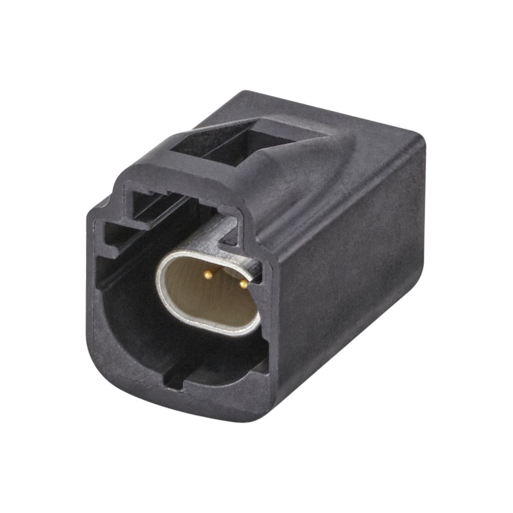 Metabee H-MTD 2 Pin Code A Through Hole PCB Plug 100Ω Connector, DC-10 GHz, Straight, Compatible with E6S10A-40MT5-A