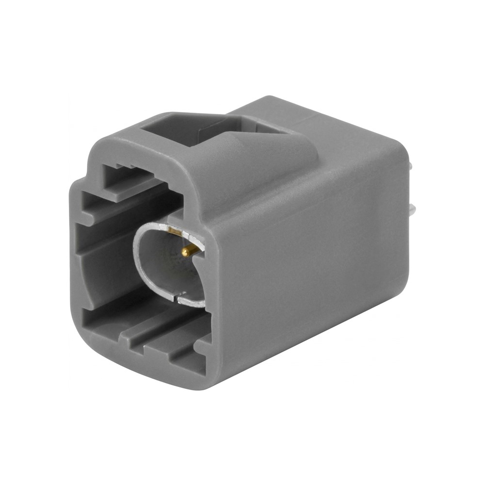 Metabee H-MTD 2 Pin Code G Through Hole PCB Plug 100Ω Connector, DC-10 GHz, Straight, Compatible with E6S10A-40MT5-G