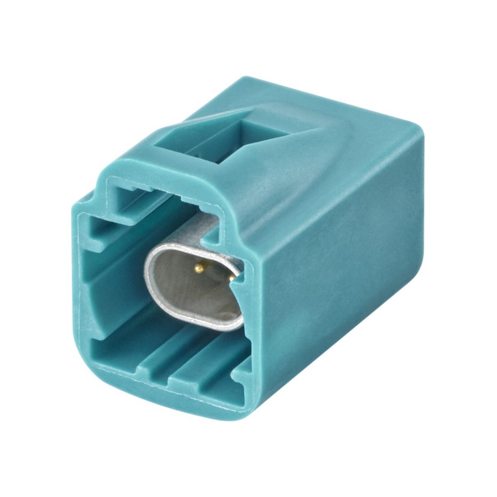 Metabee H-MTD 2 Pin Code Z Through Hole PCB Plug 100Ω Connector, DC-10 GHz, Straight, Compatible with E6S10A-40MT5-Z