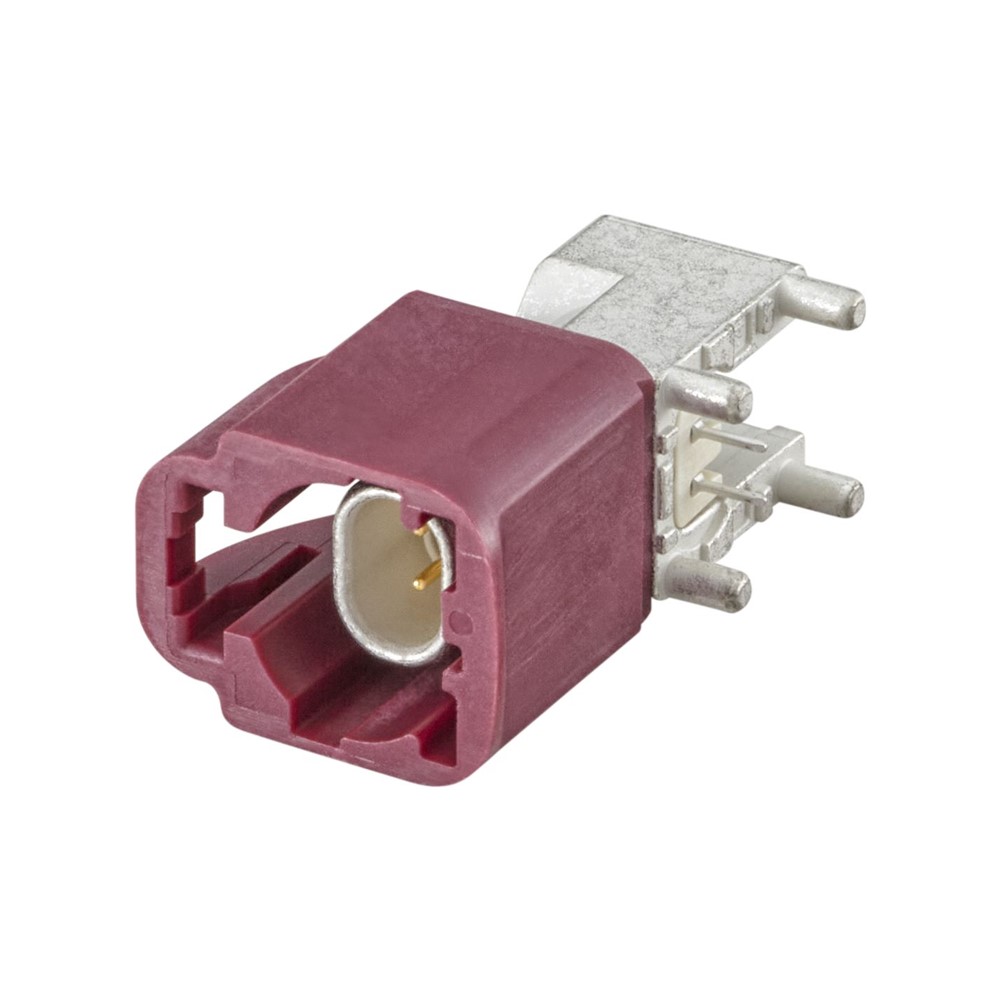 Metabee H-MTD 2 Pin Code D Through-Hole PCB Plug Connector, 100Ω, DC-10 GHz, RA, Compatible with E6S20A-40MT5-D