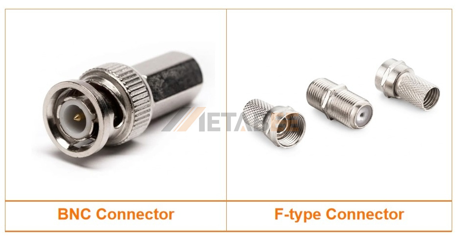 BNC vs F-type coax connectors comparison